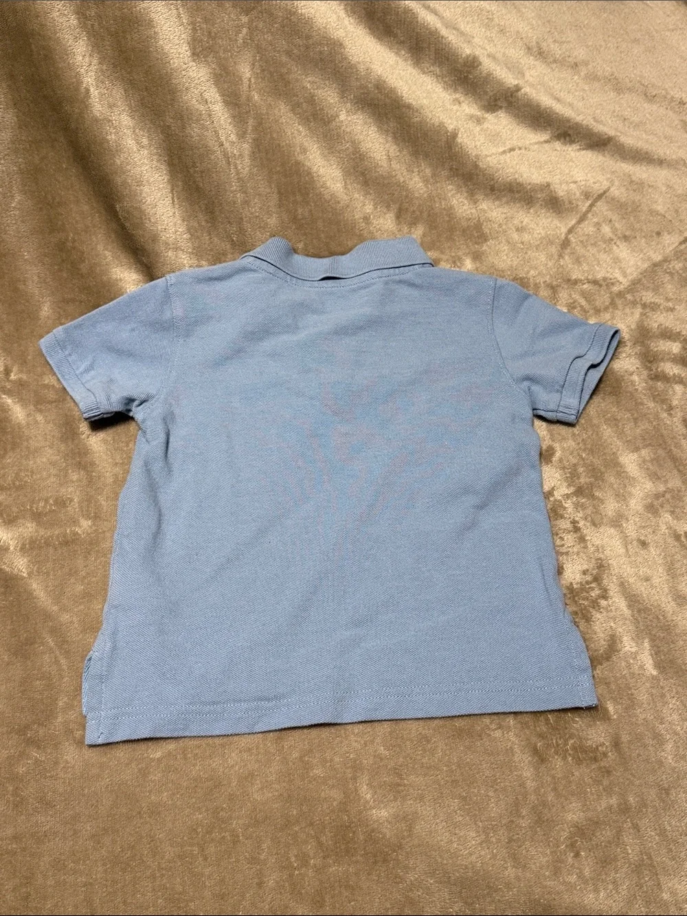 GAP Light Blue Polo with Donald Duck 18-24m
